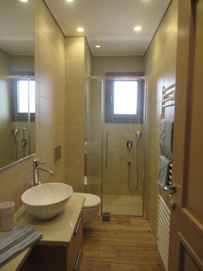 Вилла Seaside Retreat House Paralia Sergoulas Экстерьер фото