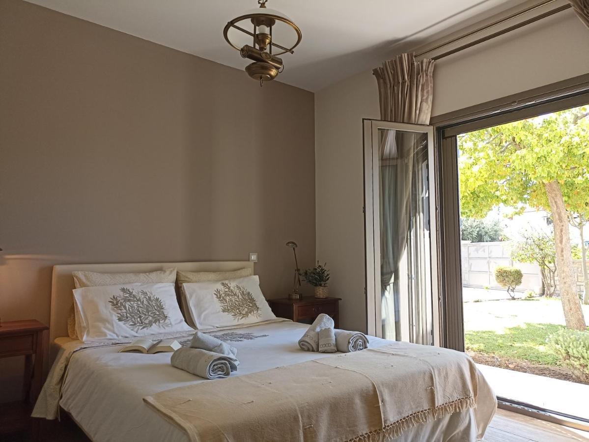 Вилла Seaside Retreat House Paralia Sergoulas Экстерьер фото