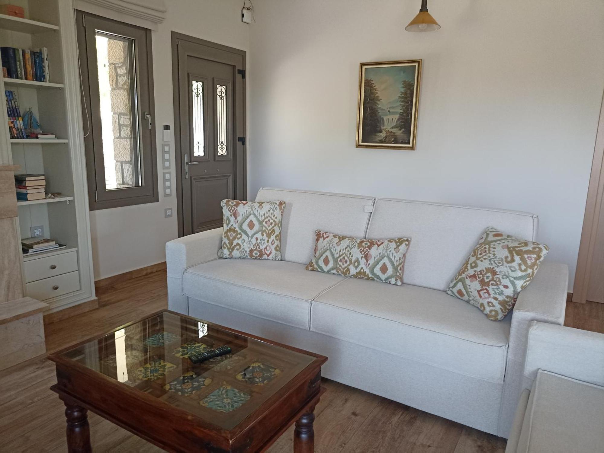 Вилла Seaside Retreat House Paralia Sergoulas Экстерьер фото