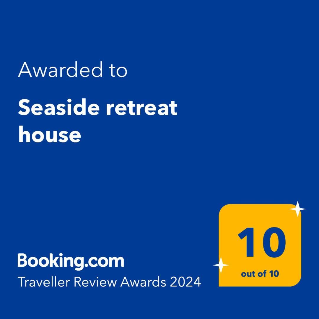 Вилла Seaside Retreat House Paralia Sergoulas Экстерьер фото